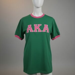 The Alpha Kappa Alpha Ivy Heritage Ringer T-shirt