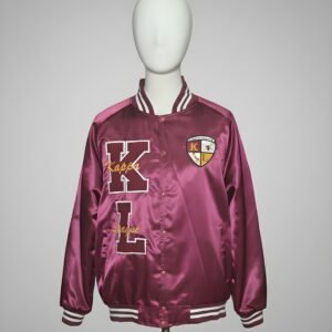 Custom Kappa League Satin Letterman Jacket
